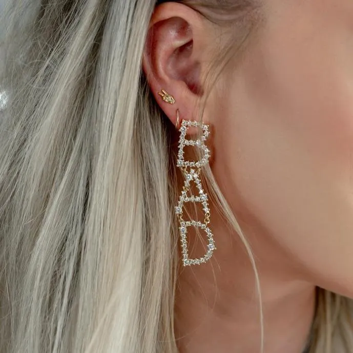 Bad Ass Bling Earrings