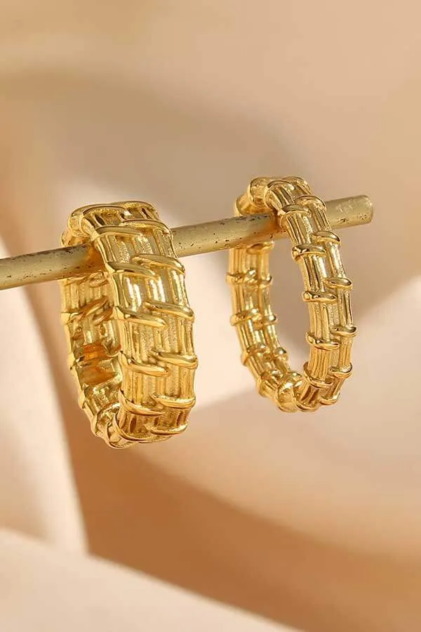 Braided Rattan Style Ring