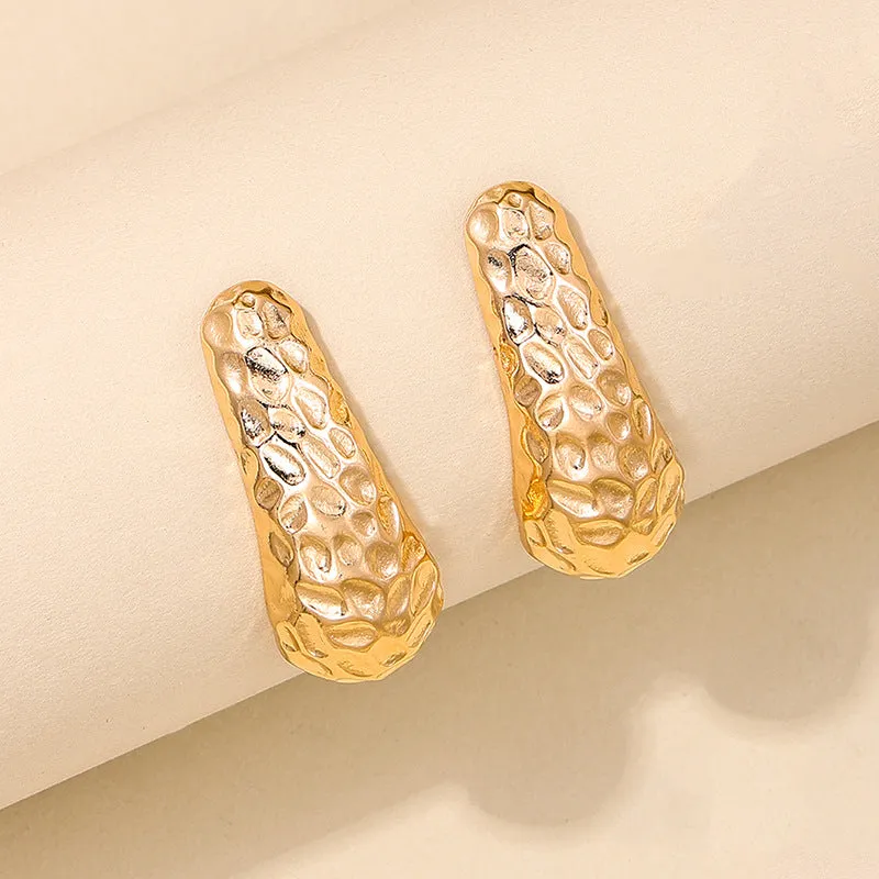 Daring Geometric Street Earrings with a Punk Vibe