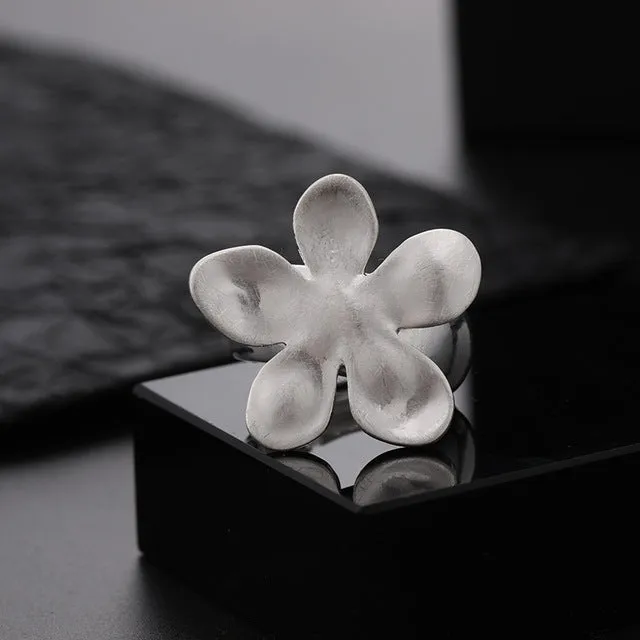 Fashion Irregular Thick Gold And Silver Color Ring