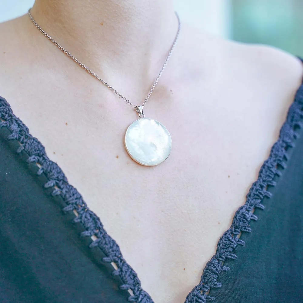 Flower Of Life Sterling Silver Pendant