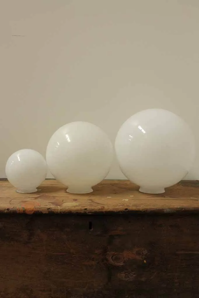 Glass Ball Chandelier