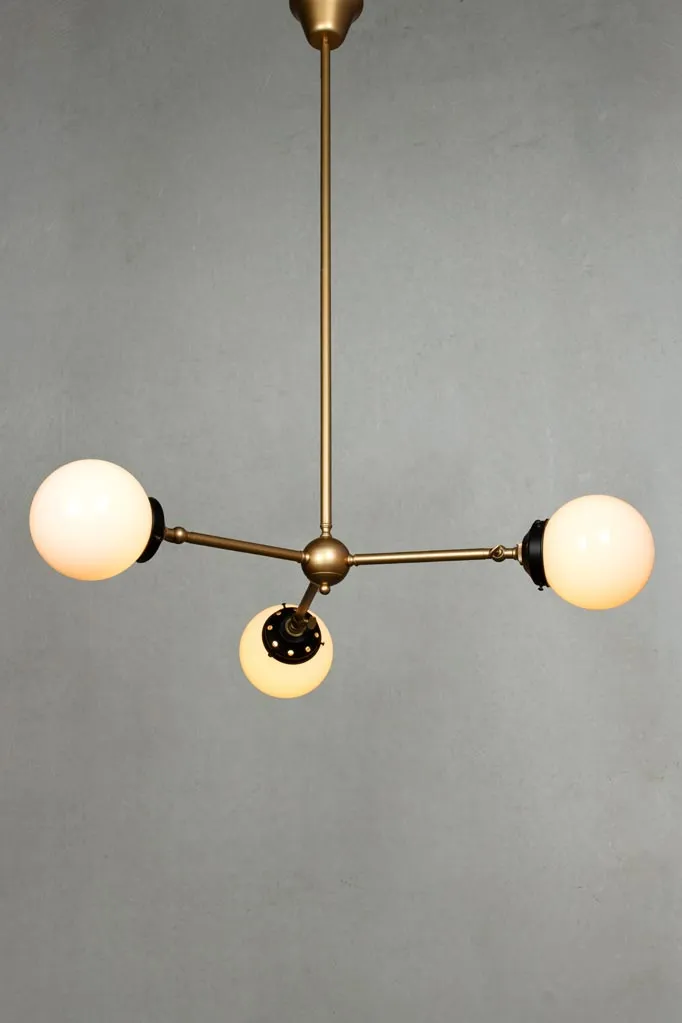 Glass Ball Chandelier