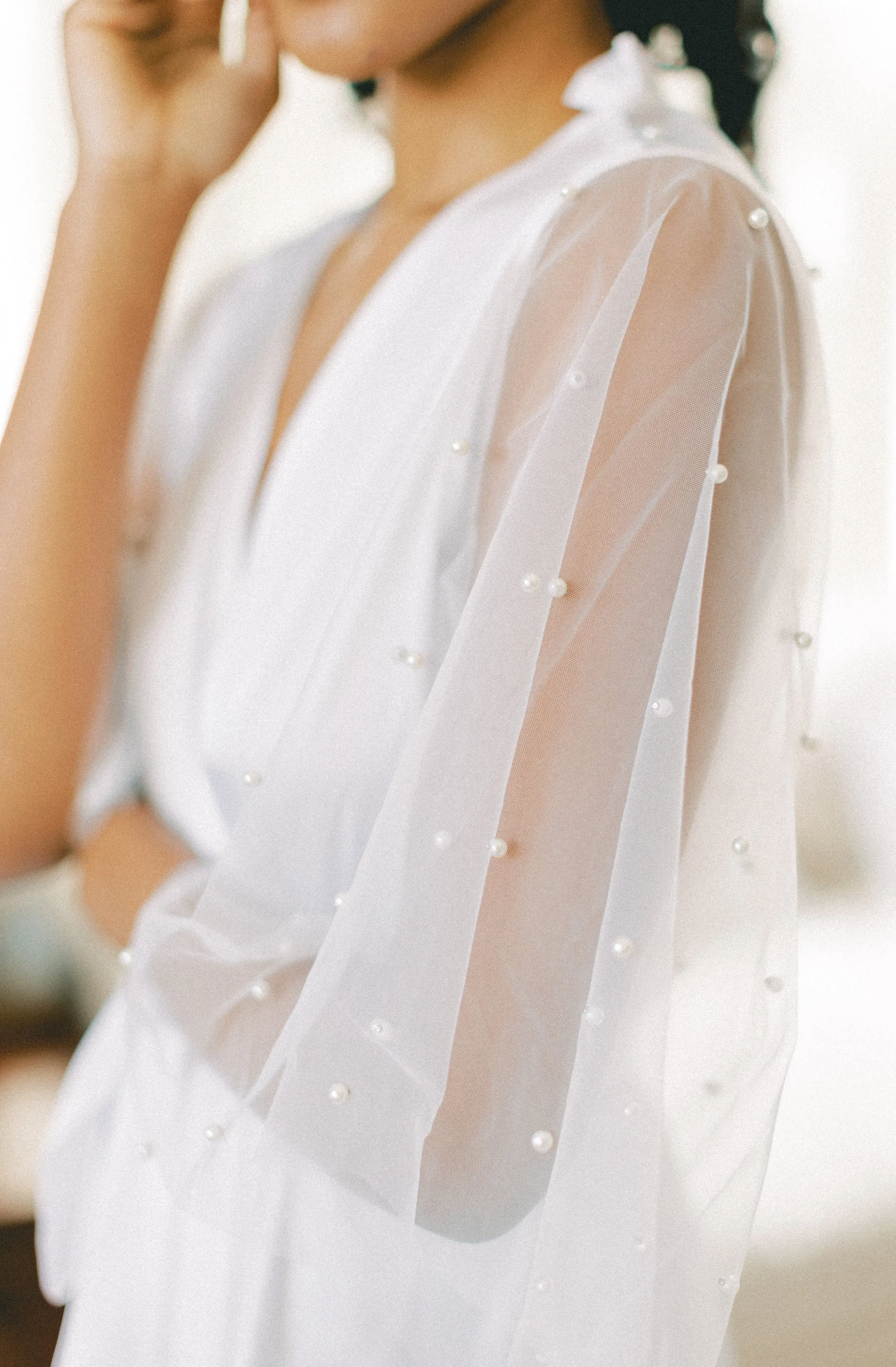 Opal Bridal Robe