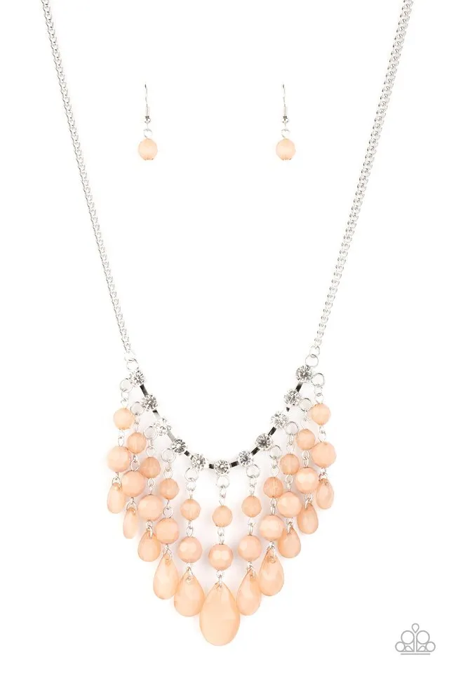 Paparazzi Necklace ~ Social Network - Brown