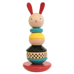 Rabbit Wood Stacking Toy
