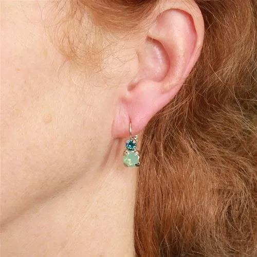Stacked Crystals - Blue Mix