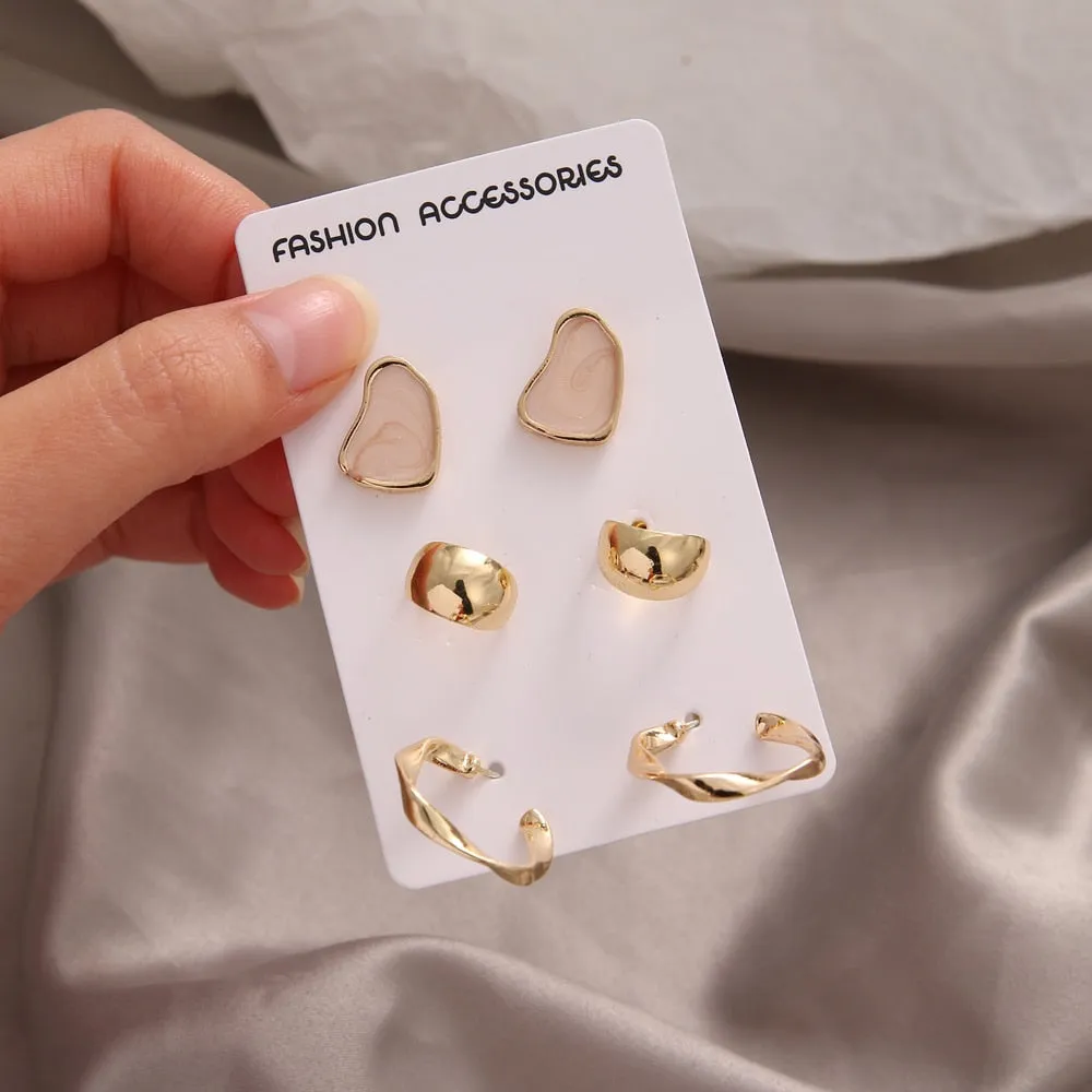 TEEK - Various Hoop Drop Earrings