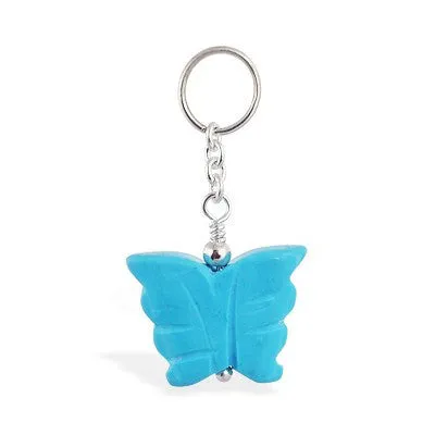 TummyToys® Turquoise Butterfly Belly Bar Swinger