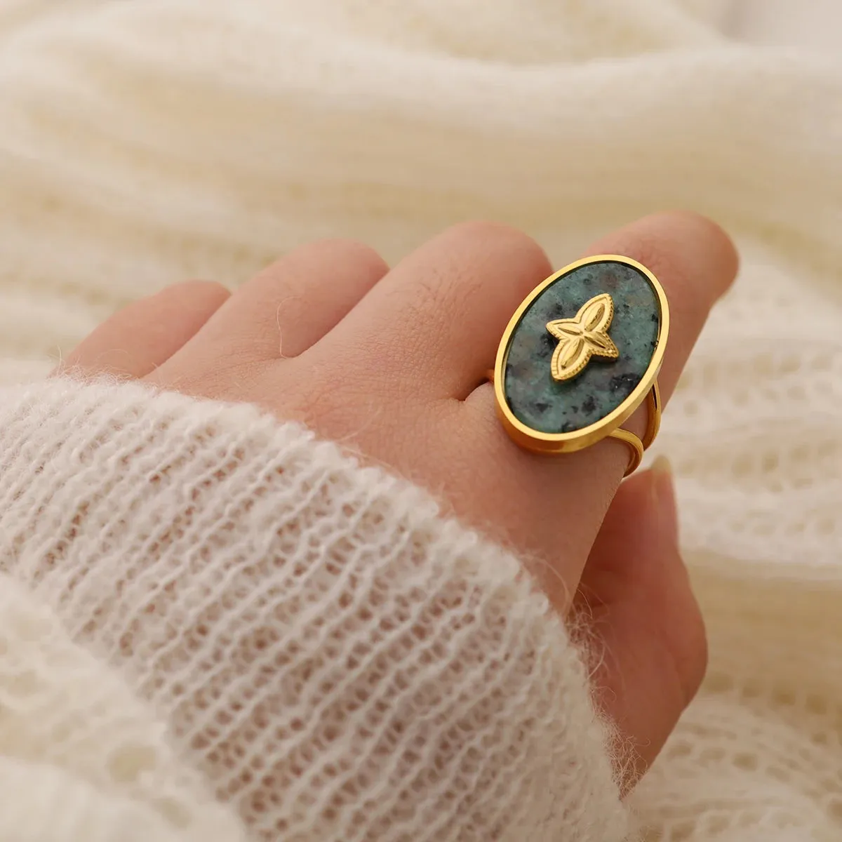 Vintage Stone Rings